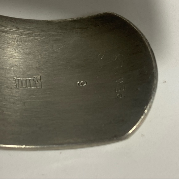 Lot of 3 Bracelet’s 900 Silver Mid-Century. &1 Norway & 1 Pewter’s - Picture 11 of 11